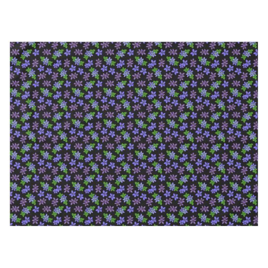 Jamaicaanse Lignum Vitae Bloemen Caribische Keuken Tafelkleed (Voorkant (Horizontaal))