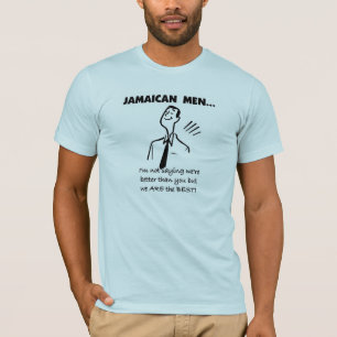 Jamaicaanse Mannen zijn het beste T-shirt