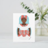 Jamaicaanse Matryoshka Briefkaart (Staand voorkant)