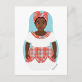 Jamaicaanse Matryoshka Briefkaart (Voorkant)
