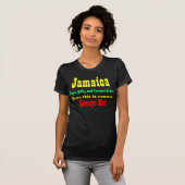 Jamaicaanse meisjes t-shirt (Voorkant volledig)