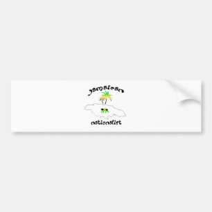 Jamaicaanse nationalistische Logo Bumpersticker