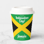 Jamaicaanse Onafhankelijkheidsdag Jamaica National Papieren Bekers (Achterkant)