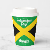 Jamaicaanse Onafhankelijkheidsdag Jamaica National Papieren Bekers (Voorkant)