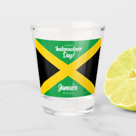 Jamaicaanse Onafhankelijkheidsdag Jamaica National Shot Glas