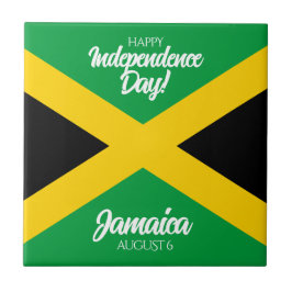 Jamaicaanse Onafhankelijkheidsdag Jamaica National Tegeltje