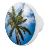 Jamaicaanse palmboom keramische knop (Rechts)