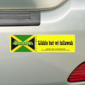 Jamaicaanse patwa-bumperstickers bumpersticker (Op auto)