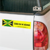 Jamaicaanse patwa-bumperstickers bumpersticker (Op Truck)