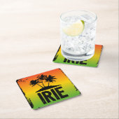 Jamaicaanse Patwah Rastafari Alles IRIE Gezegde Kartonnen Onderzetters (Insitu)