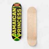 JAMAÏCAANSE PRINSES Skateboard (Voorkant)