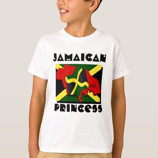 Jamaicaanse prinses t-shirt (Voorkant)