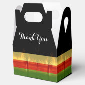 Jamaicaanse Rasta Jamaica Beach Palm Dank u Bedankdoosjes (Geopend)