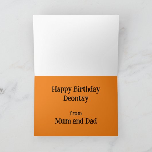 Jamaicaanse Rasta verjaardag Kaart (Binnen)