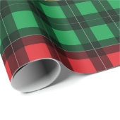 Jamaicaanse Rasta Vlag Kleuren Schotse Ruit Patroo Cadeaupapier (Rol Hoek)