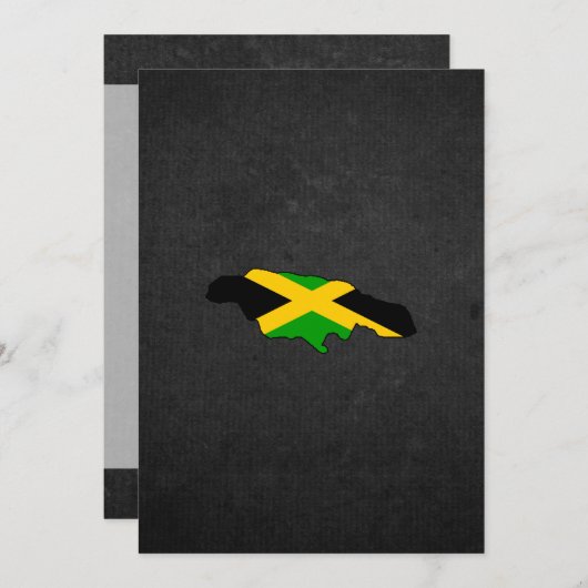 Jamaicaanse reis Souvenir (Voorkant / Achterkant)