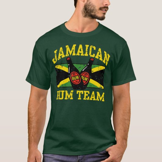 Jamaicaanse Rum Team T-shirt (Voorkant)