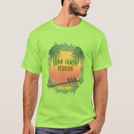 Jamaicaanse sfeer bijpassende t-shirts