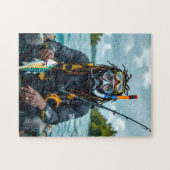 Jamaicaanse speervisser legpuzzel (Horizontaal)