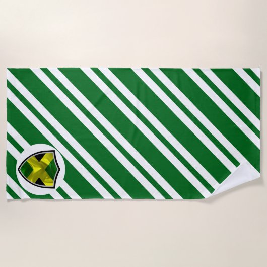 Jamaicaanse strandhanddoek strandlaken (Voorkant)