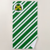 Jamaicaanse strandhanddoek strandlaken (Voorkant)