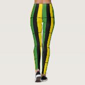 Jamaicaanse striped Leggings (Achterkant)
