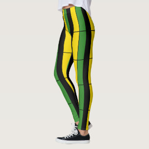 Jamaicaanse striped Leggings