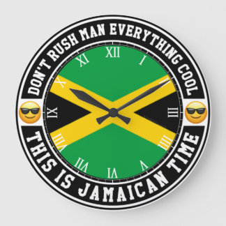Jamaicaanse tijdmuur klok