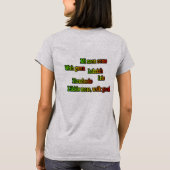 Jamaicaanse uitdrukkingen t-shirt (Achterkant)