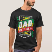 Jamaicaanse vader, vaders dag cadeau t-shirt (Voorkant)