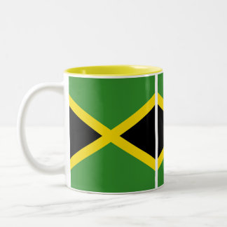 Jamaicaanse Vibes Tweekleurige Koffiemok