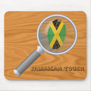 Jamaicaanse vingerafdrukvlag muismat