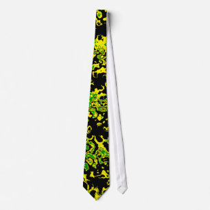 Jamaicaanse vlag Abstract Mannen Stropdas