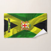 Jamaicaanse vlag bad handdoek (Handdoek)