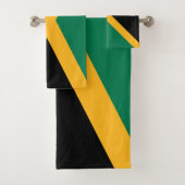 Jamaicaanse vlag bad handdoek (Insitu)