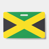 Jamaicaanse vlag badge (Achterkant)