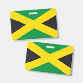 Jamaicaanse vlag badge (Voor- en achterkant)