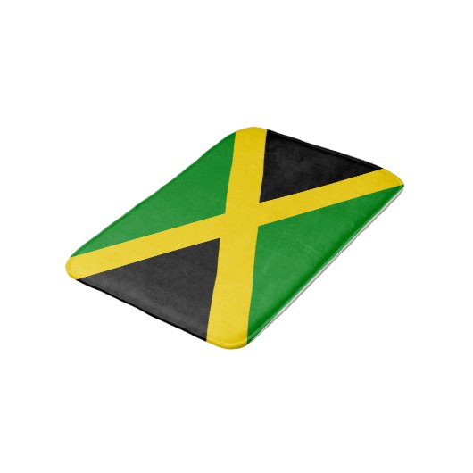 Jamaicaanse vlag badmat (Gekanteld)