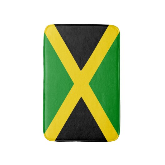 Jamaicaanse vlag badmat (Voorkant Verticaal)