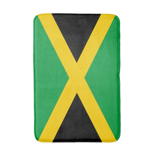 Jamaicaanse vlag badmat (Voorkant Verticaal)