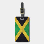 Jamaicaanse vlag bagagelabel (Voorkant verticaal)