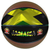 Jamaicaanse vlag basketbal (Voorkant)