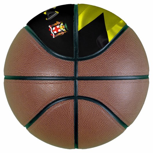Jamaicaanse vlag basketbal (Rechts)