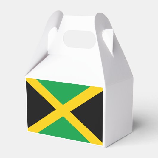 Jamaicaanse Vlag Bedankdoosjes (Voorkant Zijde)