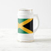 Jamaicaanse vlag bierpul (Voorkant rechts)