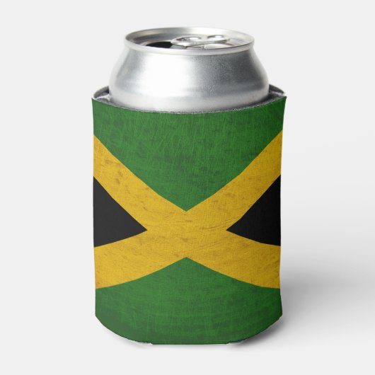 Jamaicaanse vlag blikjeskoeler (Blikje Voorkant)