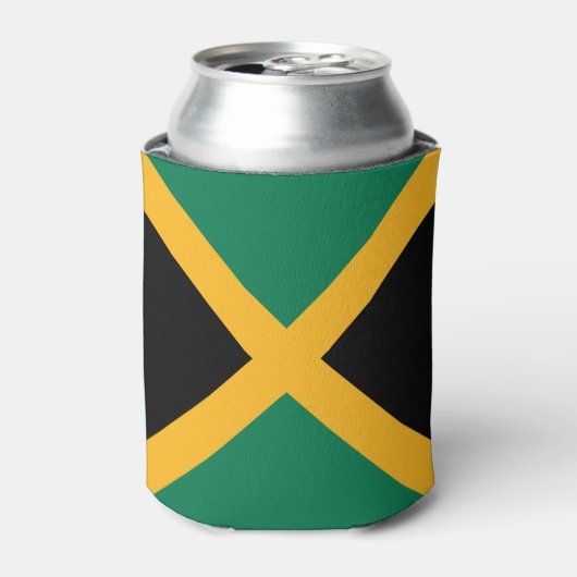 Jamaicaanse vlag blikjeskoeler (Blikje Voorkant)