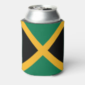 Jamaicaanse vlag blikjeskoeler (Blikje Achterkant)