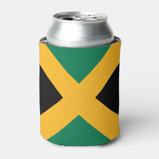 Jamaicaanse vlag blikjeskoeler (Blikje Voorkant)