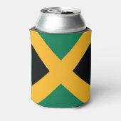 Jamaicaanse vlag blikjeskoeler (Blikje Achterkant)